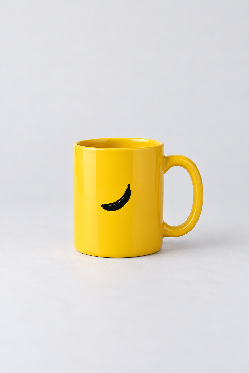 Yellow banana mug, original scene